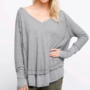Free People We the Free Laguna Slouchy Thermal - S